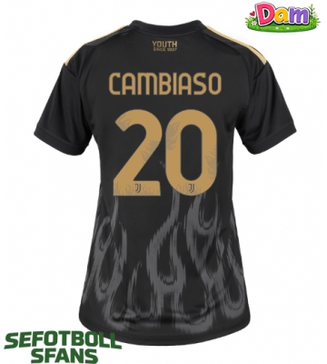 Juventus Andrea Cambiaso #20 Tredje Tröja Kvinnor 2026-27 Kortärmad